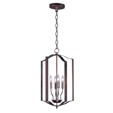 Provident 4-Light 15 Wide Oil Rubbed Bronze Pendant Light